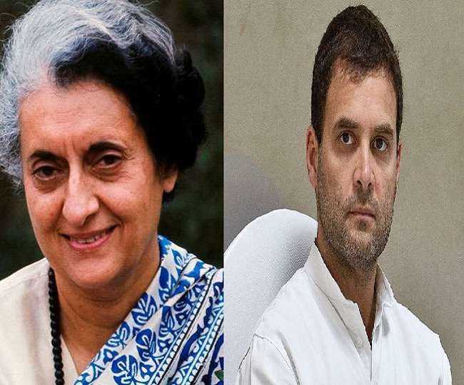 इंदिरा गांधी की जयंती पर राहुल गांधी ने उन्हें प्यारी दादी के रूप में याद किया